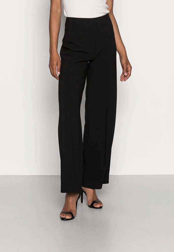 Pantalons ANNA FIELD Anna Field Clean Wide Leg Pants Noir Femme | YAK-6585339